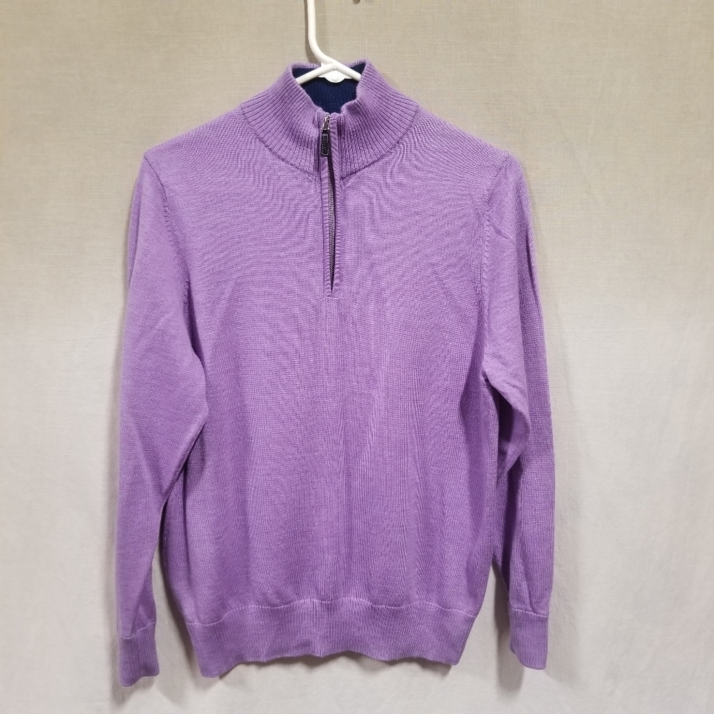 Taylorbyrd collection quarter zip men's sweater